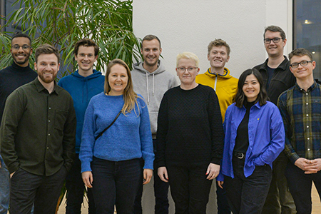 Teambild der Mitarbeitenden der Firma Bächlein