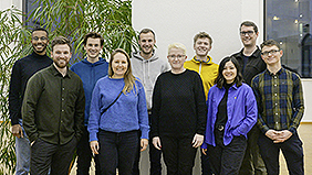 Personengruppe Team der Firma Baechlein in Coburg