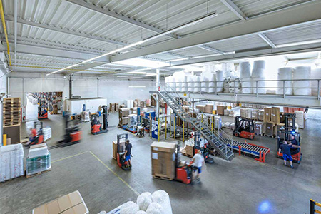 Lagerhalle der Firma Prodinger