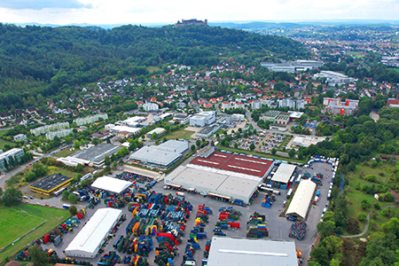 Luftbilder des Geländes der Firma Sagasser